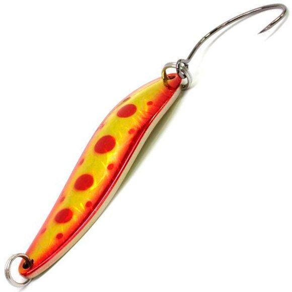 Блесна колеблющаяся DAIWA Laser Chinook S 14гр 60мм #Red Gold Yamame Блесна колеблющаяся DAIWA Laser Chinook S 14гр 60мм #Red Gold Yamame