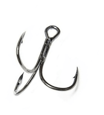 Крючок тройной OWNER 5631BC-1/0 ST-31BC черный кован 5шт/уп