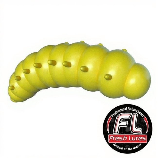 Силиконовая приманка FRESH LURES Mokhnatka 1.2”/30мм Сыр #118 8шт/уп