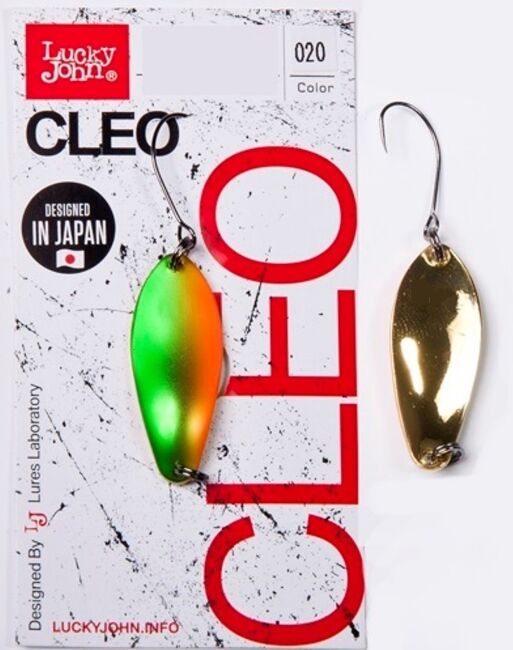 Блесна колеблющаяся Lucky John CLEO длин.31мм/02,5г 020 LJCL25-020