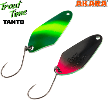 Блесна колеблющаяся AKARA Trout Time Tanto 30мм 2.8гр #35 Блесна колеблющаяся AKARA Trout Time Tanto 30мм 2.8гр #35