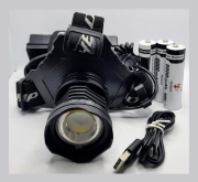 Фонарь налобный FA-T70-P70, 3.аккум., USB вход/выход Фонарь налобный FA-T70-P70, 3.аккум., USB вход/выход