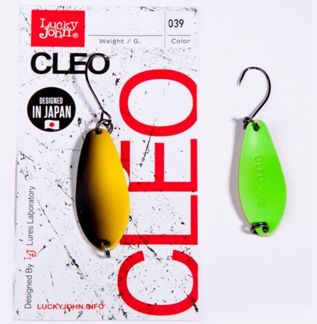 Блесна колеблющаяся Lucky John CLEO длин.34мм/03,5г 039 LJCL35-039