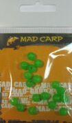 Бусина пластик MAD CARP Ø6мм шартрез 18шт/уп Бусина пластик MAD CARP Ø6мм шартрез 18шт/уп