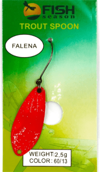 Блесна колеблющаяся FISH SEASONS Falena 2.5гр  #13 Блесна колеблющаяся FISH SEASONS Falena 2.5гр  #13