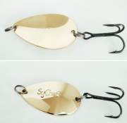 Блесна "Русская приманка" ЛОЖКА 4,5 см/21 гр. Латунь/глянец Блесна "Русская приманка" ЛОЖКА 4,5 см/21 гр. Латунь/глянец
