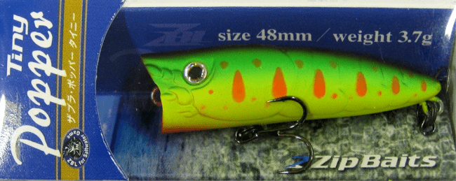 Воблер ZipBaits ZBL Popper Tiny 48F 48мм 3.7гр поверхностный 313R