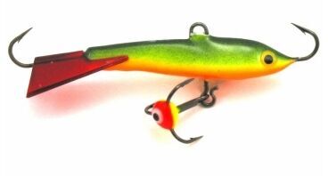 Балансир RAPALA Jigging RAP  5см 9гр с глазком на тройнике WH5-BYR