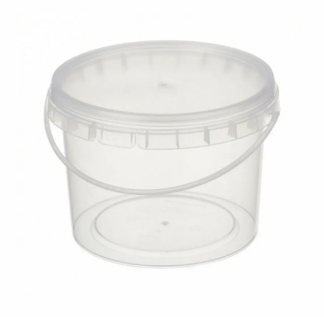 Ведро пластиковое с крышкой V-3.25л Ø195мм h-139мм