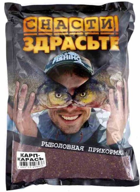Прикормка Миненко Снасти Здрасьте КАРП / КАРАСЬ 0,8 кг Прикормка Миненко Снасти Здрасьте КАРП / КАРАСЬ 0,8 кг