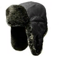 Шапка-ушанка Hoffmann черная, п/э р:56