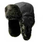 Шапка-ушанка Hoffmann черная, п/э р:56