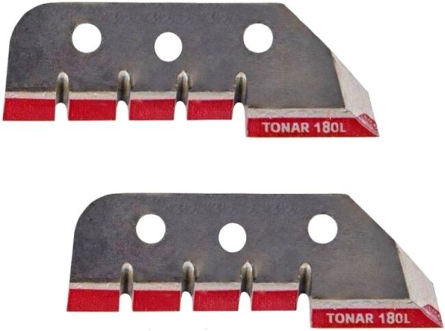 Комплект ножей ТОНАР к ледобуру ЛР-180 ЛЕВОЕ вращение NLT-180L.SL.02