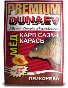 Прикормка DUNAEV Premium 1кг Карп-Сазан Мед красная Прикормка DUNAEV Premium 1кг Карп-Сазан Мед красная