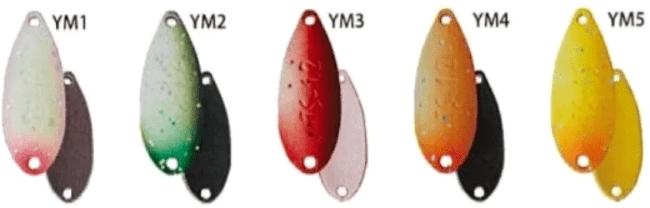 Блесна колеблющаяся YARIE 704 Ringo 30мм 3.0гр #YM1 GLOW