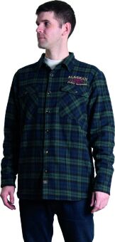 Рубашка ALASKAN с меховой подкладкой, синяя клетка M (AFSBLCM) Рубашка ALASKAN с меховой подкладкой, синяя клетка M (AFSBLCM)