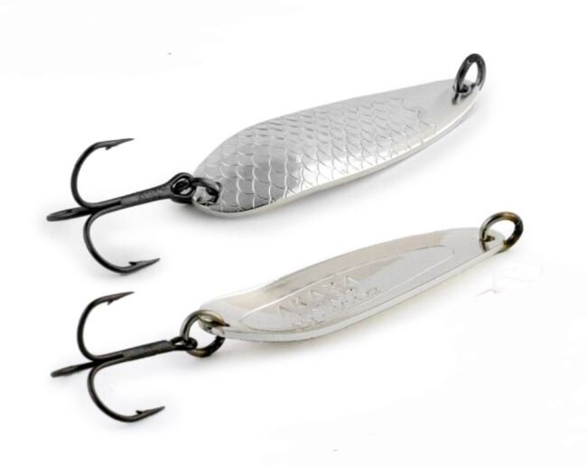 Блесна колеблющаяся AKARA LAXA 70 70мм 18гр #SIL Блесна колеблющаяся AKARA LAXA 70 70мм 18гр #SIL