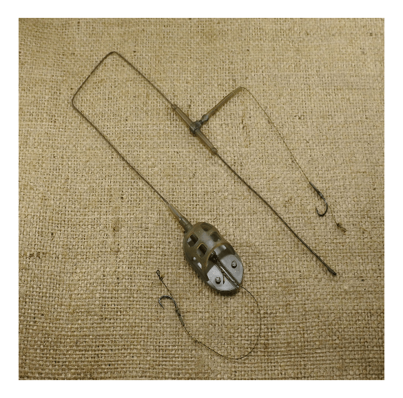 Монтаж карповый ORANGE #56 Hand Flat Method Leadcore для бойла 50гр 1шт/уп