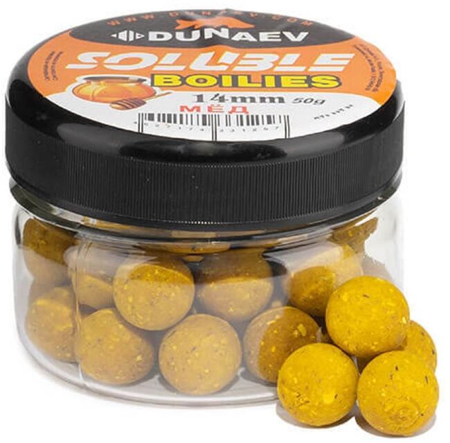 Бойлы DUNAEV Пылящие 14мм Мед