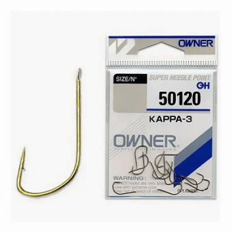 Крючок OWNER 50120-07 Kappa-3 лопатка коричневый 14шт/уп Крючок OWNER 50120-07 Kappa-3 лопатка коричневый 14шт/уп