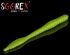 Силиконовая приманка SOOREX PRO Worm 80мм 1.3гр Сыр #403 Зелёное яблоко/ Green Apple 6шт/уп