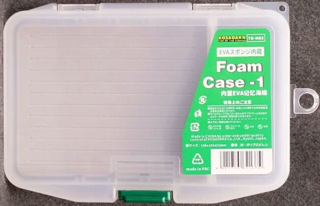 Коробка Kosadaka TB-M03 Foam Case 1  146*103*23