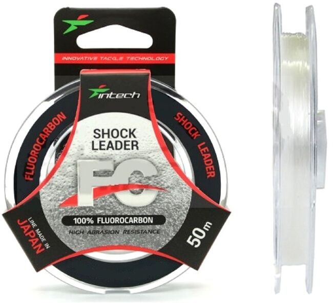 Леска флуорокарбон Intech FC Shock Leader 50m, 0.257mm, 4.2kg/9.3lb Леска флуорокарбон Intech FC Shock Leader 50m, 0.257mm, 4.2kg/9.3lb
