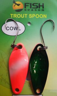 Блесна колеблющаяся FISH SEASONS Cowl 2.8гр  #8 Блесна колеблющаяся FISH SEASONS Cowl 2.8гр  #8