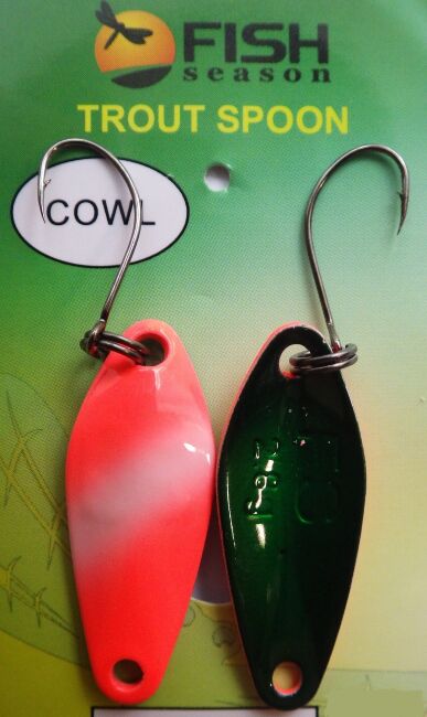 Блесна колеблющаяся FISH SEASONS Cowl 2.8гр  #8