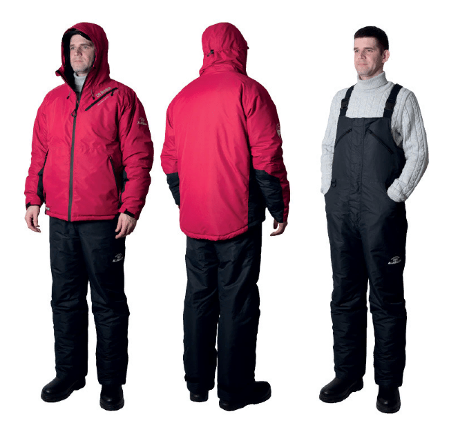 Костюм зимний ALASKAN Trophy красный/черный M