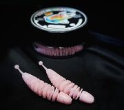 Силиконовая приманка FORTUNE FISH Пламп1 #5 (светло-розовый, блёстка) 5шт/уп