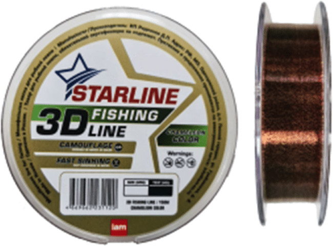 Леска монофил IAM STARLINE 3D Line Pixel 100м 0.32мм 7.3кг Chameleon Леска монофил IAM STARLINE 3D Line Pixel 100м 0.32мм 7.3кг Chameleon