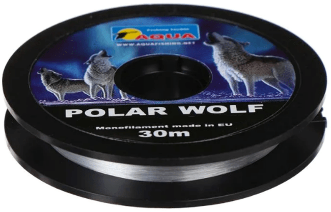 Леска монофил AQUA Polar Wolf 30м 0.12мм 1.80кг прозрачная