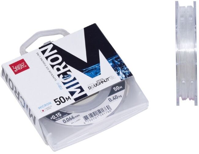 Леска монофильная зимняя Lucky John MICRON 050/006 Леска монофильная зимняя Lucky John MICRON 050/006