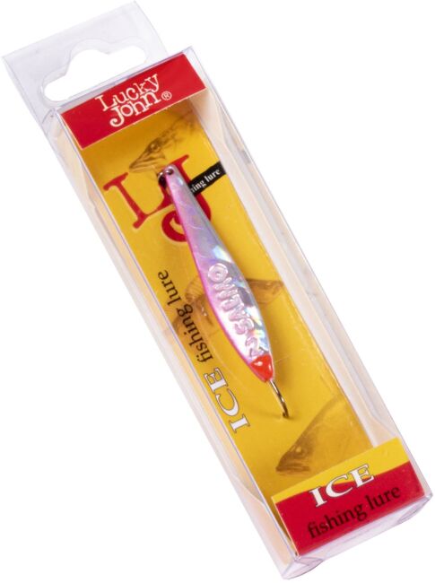 Блесна вертикал. зим. Lucky John MODEL S-2 c впаян. кр. 03.0г PG блистер