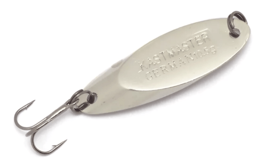 Блесна колеблющаяся GERMAN Kastmaster 105 45мм 10.5гр #S02 серебро матовое