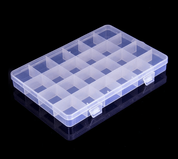 Коробка рыболовная для мелочей герметичная 24 отделения 160*90*45мм Коробка рыболовная для мелочей герметичная 24 отделения 160*90*45мм