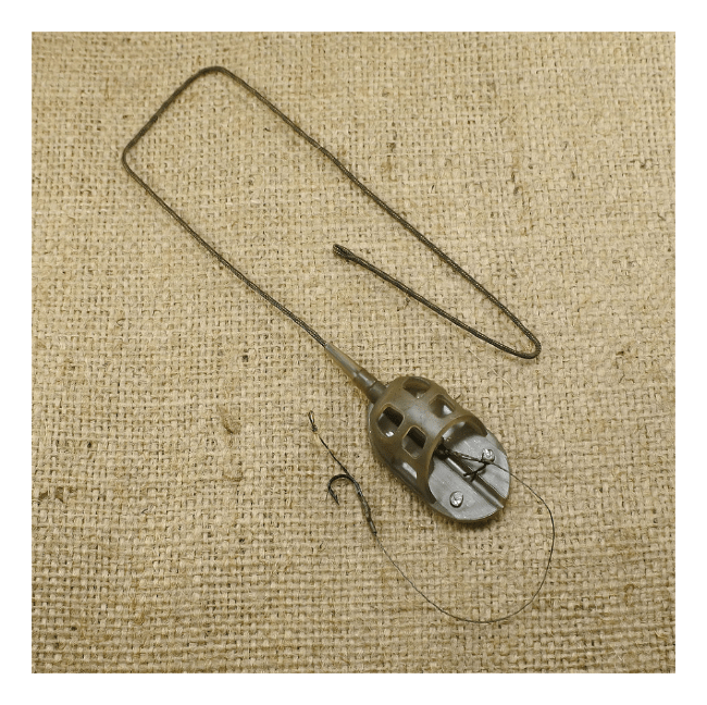 Монтаж карповый ORANGE #55 Hand Flat Method Leadcore для бойла 60гр 1шт/уп