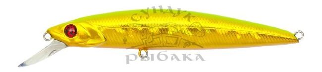 Воблер PONTOON21  Cablista 75F-SMR 75мм 4.6гр  0,7-1,0м A63 CRASH GOLD CHARTREUSE RE