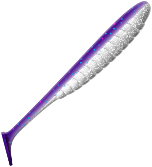 Виброхвост ZUB Bleak 75мм цвет 036 фиолетово-натуральный 6шт/уп Виброхвост ZUB Bleak 75мм цвет 036 фиолетово-натуральный 6шт/уп