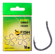 Крючок FISH SEASON Iseama-Ring №2 колечко черный 10шт/уп 10071-02F Крючок FISH SEASON Iseama-Ring №2 колечко черный 10шт/уп 10071-02F