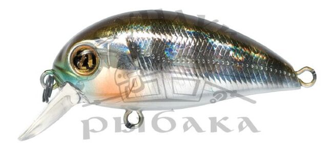 Воблер PONTOON21 Hypnose 38F-SR 38мм 3.7гр  0,0-1,0м 007 Crash HG Gill