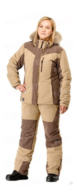 Костюм жен зимний Pride "Вея" хаки 52-54 рост:170-176