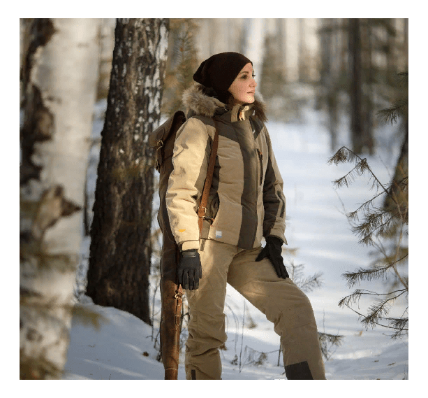 Костюм жен зимний Pride "Вея" хаки 52-54 рост:170-176