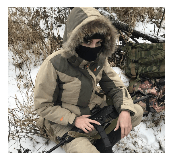 Костюм жен зимний Pride "Вея" хаки 52-54 рост:170-176