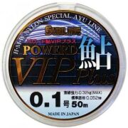 Леска монофил SUNLINE Powerd Ayu Vip Plus 50м #0.125/0.058мм Леска монофил SUNLINE Powerd Ayu Vip Plus 50м #0.125/0.058мм