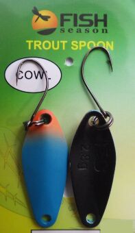 Блесна колеблющаяся FISH SEASONS Cowl 2.8гр  #19 Блесна колеблющаяся FISH SEASONS Cowl 2.8гр  #19