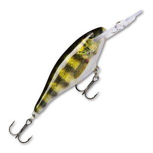 Воблер RAPALA Shad Rap плавающий 5см 6гр 1.2-2.7м SR05-PEL