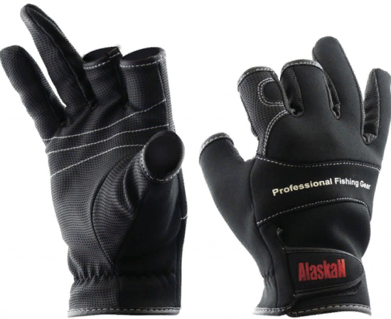 Перчатки спиннингиста Alaskan трехпалые р:2XL (AGSHXXL)