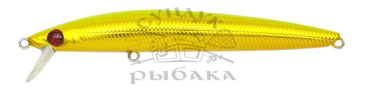 Воблер PONTOON21 Marionette Minnow 108F-SR 108мм 12.5гр 0.3-0.5м A63 Crash Gold Chartreuse RE